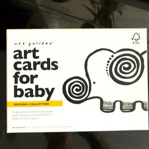 Contrast board art cards for baby - original set